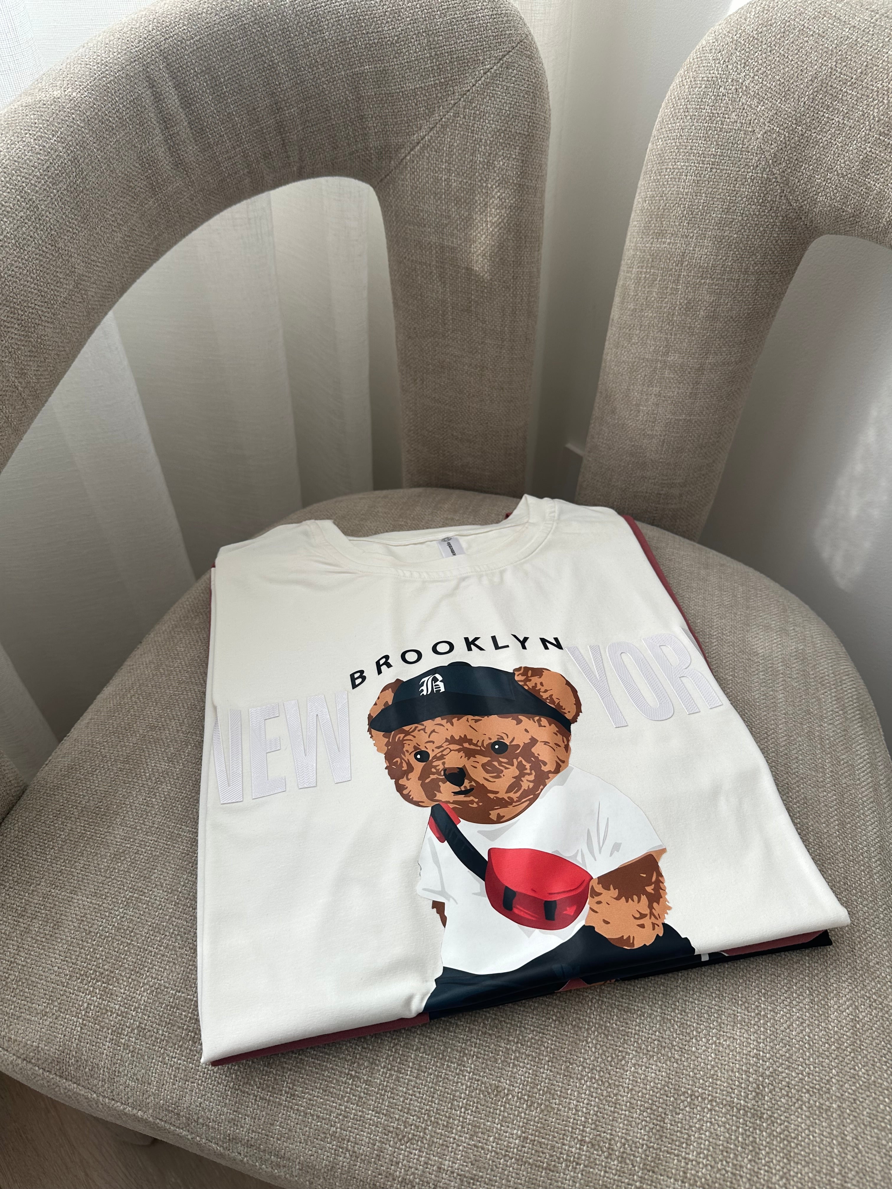 CAMISETA OSO NEW YORK