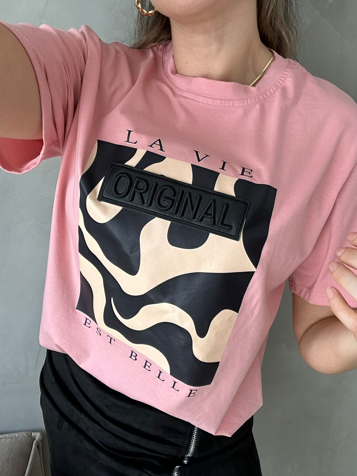 CAMISETA ROSA