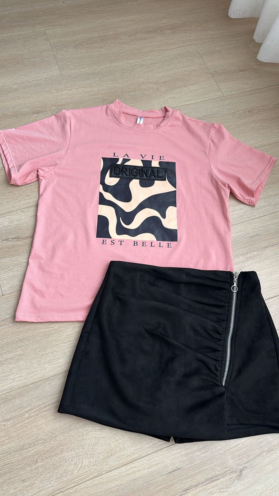 CAMISETA ROSA