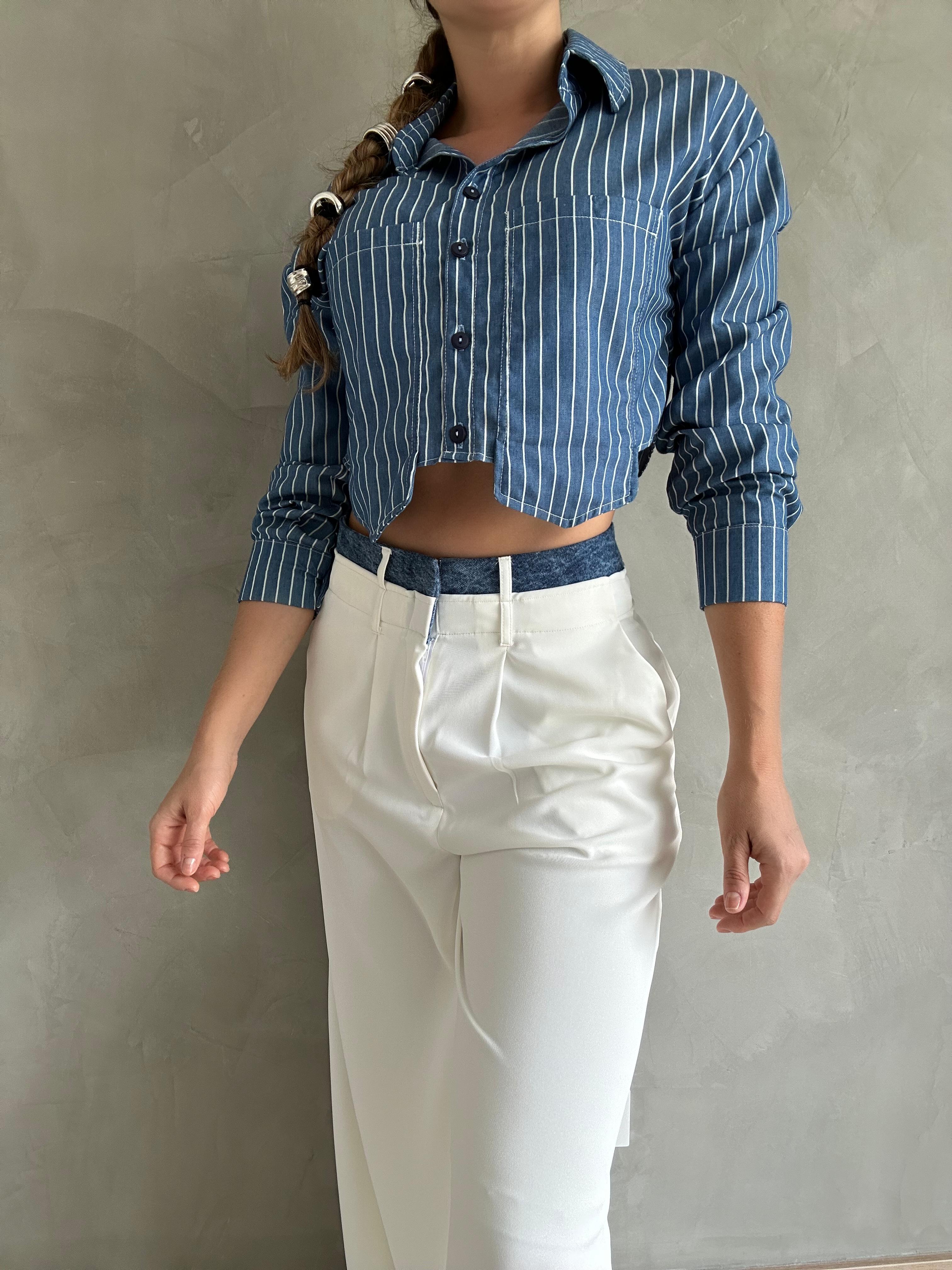 PANTALÓN DOBLE PRETINA