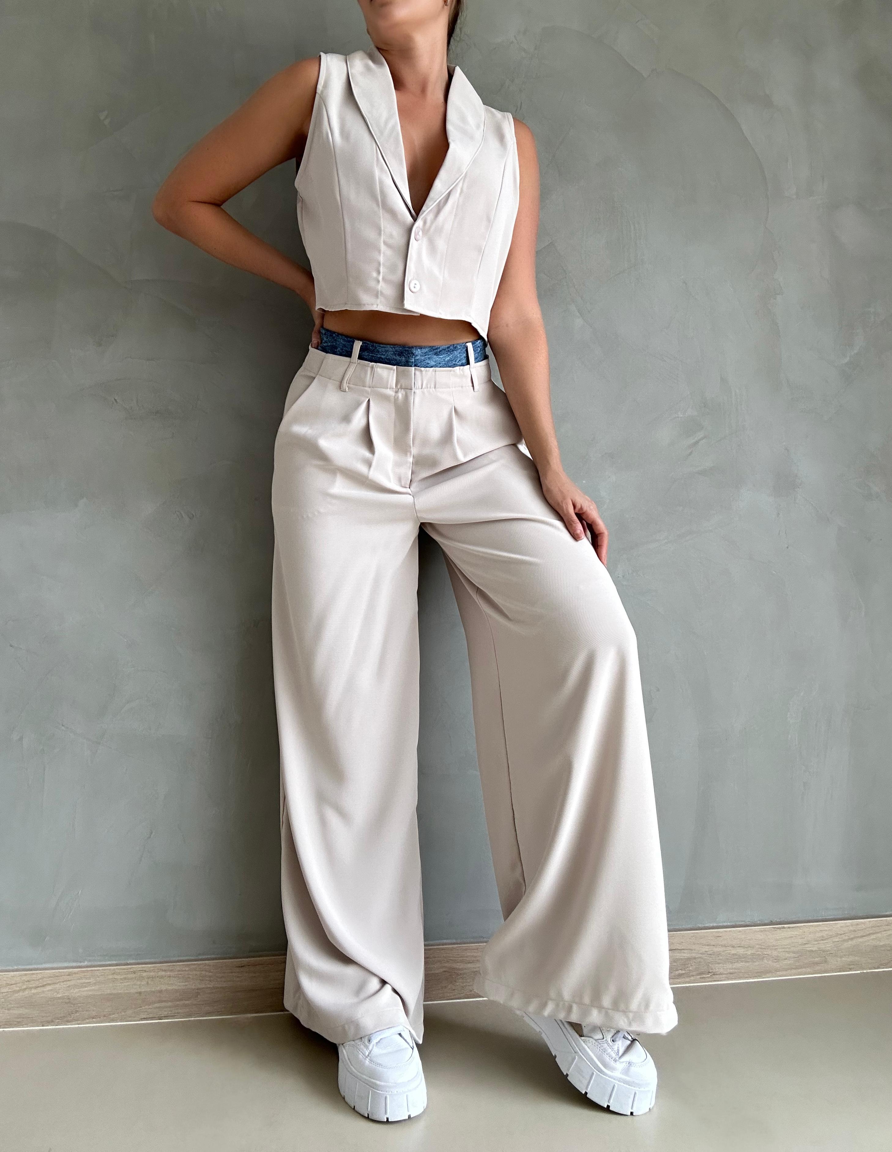 PANTALÓN DOBLE PRETINA
