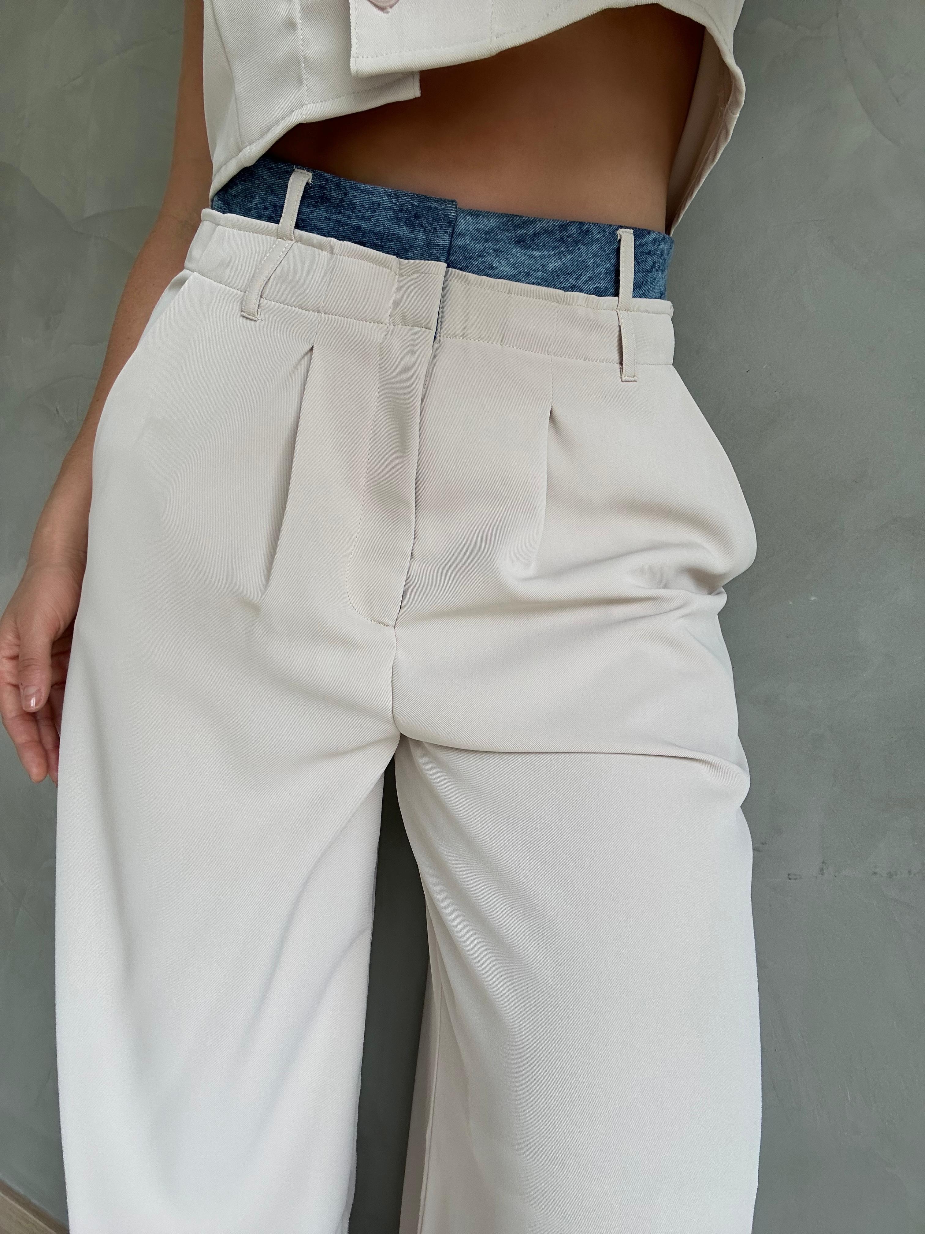 PANTALÓN DOBLE PRETINA