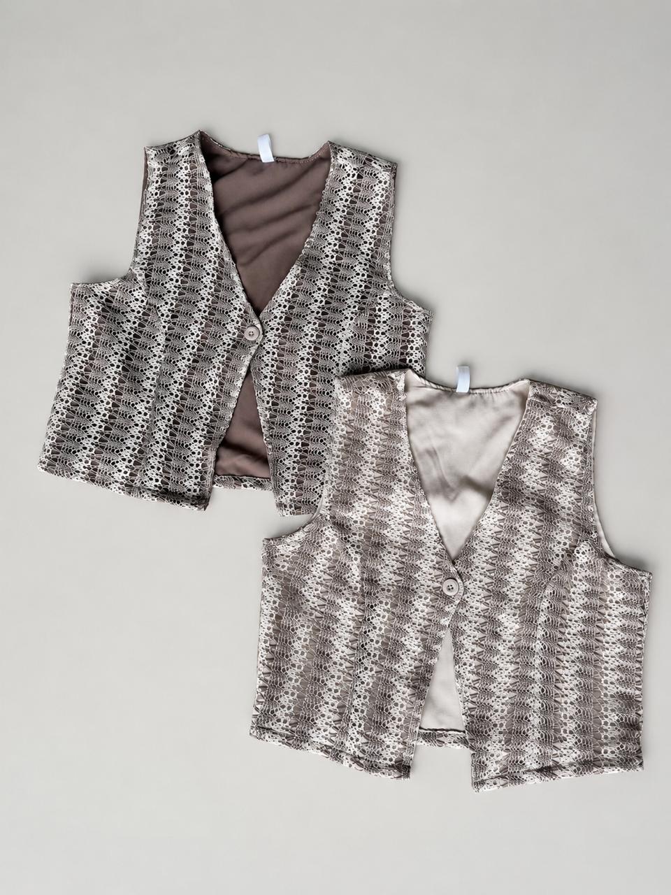 CHALECO CROCHET