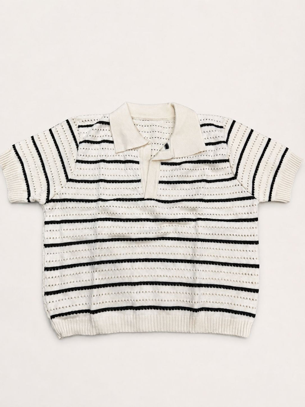 BLUSA POLO TEJIDA